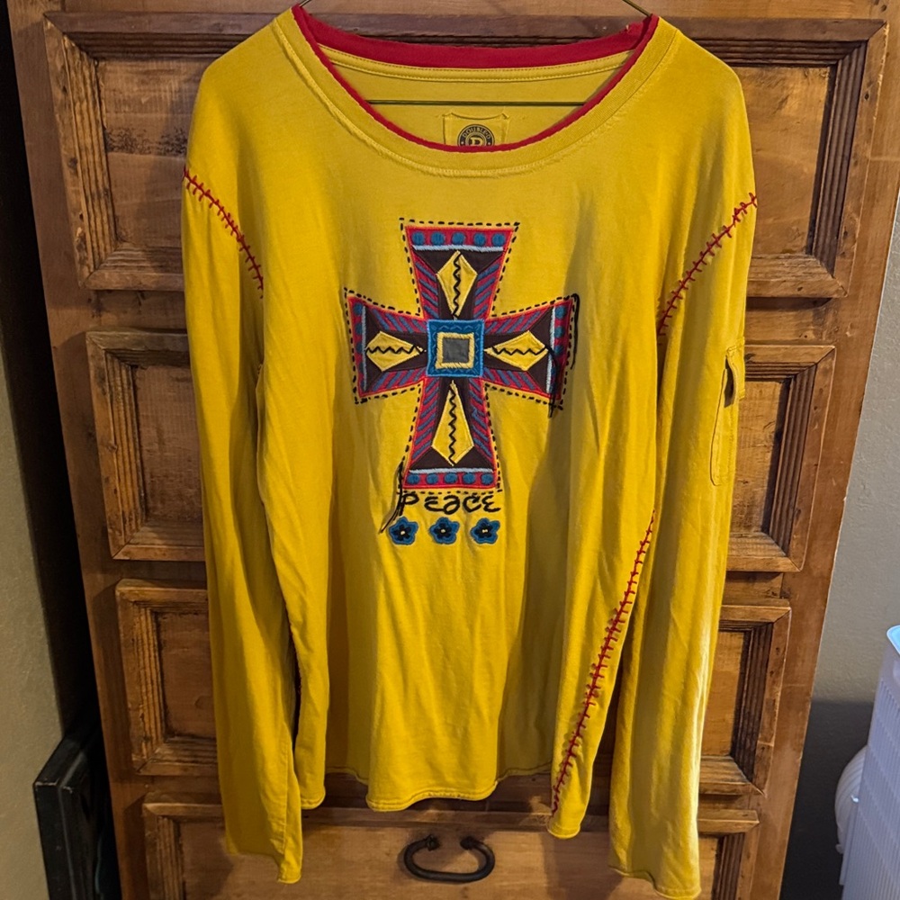 Double D Ranch Mustard Yellow Top